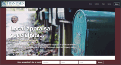 Desktop Screenshot of frandsenappraising.com